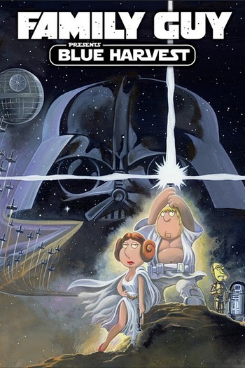 Poster de Filme Uma Família da Pesada Apresenta: Blue Harvest (2007)