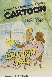 Gallopin' Gals - Poster / Capa / Cartaz - Oficial 1