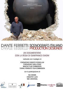 Dante Ferretti: Production Designer - Poster / Capa / Cartaz - Oficial 2