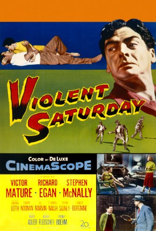 Poster 3 de Filme Um Sábado Violento (1955)