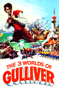 Os 3 Mundos de Gulliver - Poster / Capa / Cartaz - Oficial 4