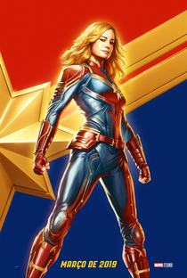 Capitã Marvel - Poster / Capa / Cartaz - Oficial 10