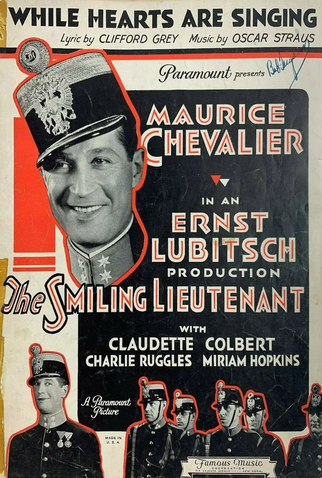 Poster 4 de Filme O Tenente Sedutor (1931)