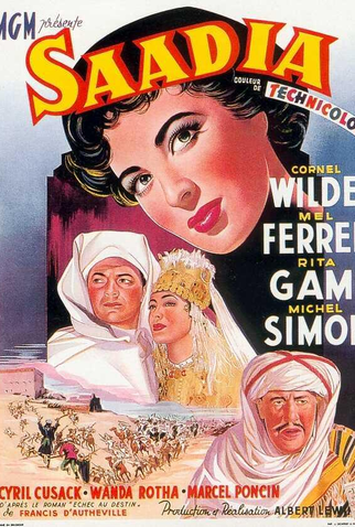 Poster 1 de Filme Saadia (1953)