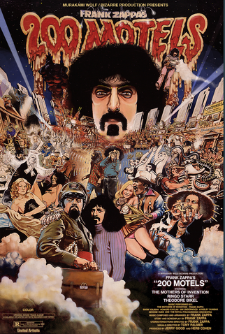 Poster 1 de Filme 200 Motels (1971)