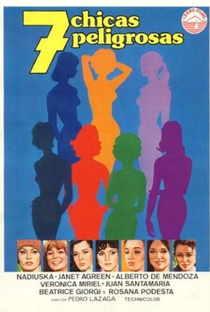 7 Chicas Peligrosas - Poster / Capa / Cartaz - Oficial 1