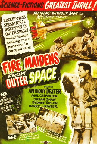 Poster 2 de Filme Fire Maidens from Outer Space (1956)