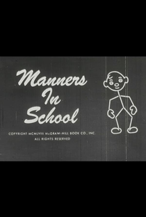 Manners in School - Poster / Capa / Cartaz - Oficial 1