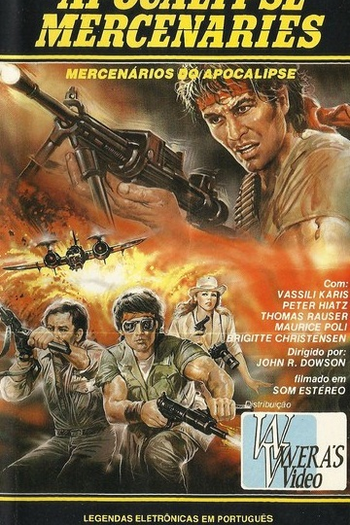 Poster de Filme Mercenários do Apocalipse (1987)