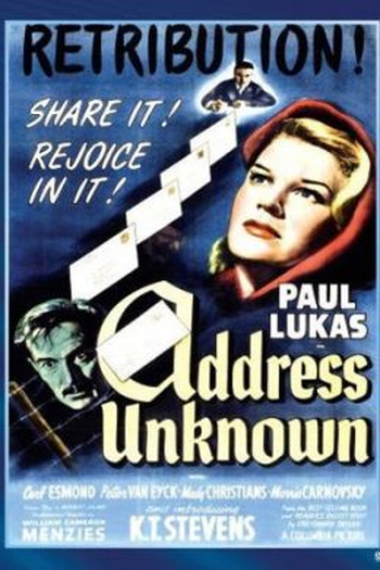  de Filme Endereço Desconhecido (1944)