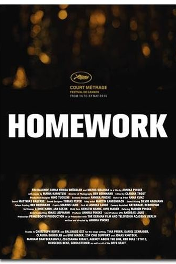 Poster de Curta Homework (2016)