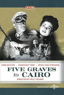 Cinco Covas no Egito - Poster / Capa / Cartaz - Oficial 8