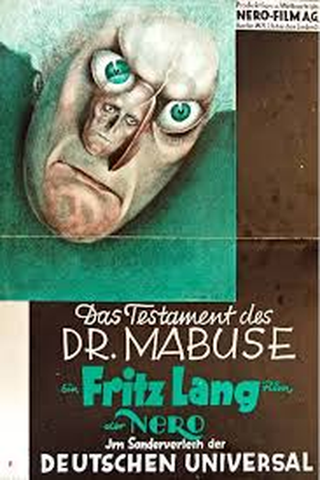  de Filme O Testamento do Dr. Mabuse (1933)