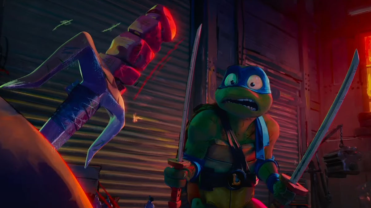 As Tartarugas Ninja: Caos Mutante, animação com produção de Seth