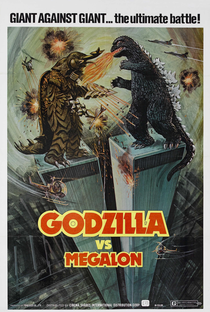 Godzilla vs. Megalon - Poster / Capa / Cartaz - Oficial 3