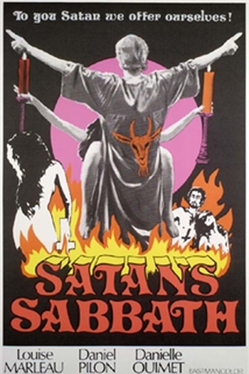 Poster de Filme Satan's Sabbath (1972)