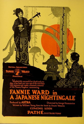 Poster 1 de Filme O Rouxinol Japonês (1918)