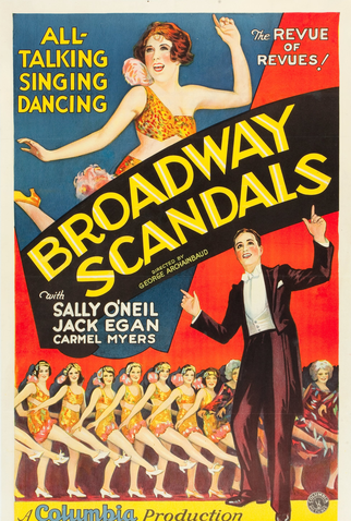 Poster 1 de Filme Escândalos de Broadway (1929)