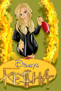 Disney Princess Ke$ha - Poster / Capa / Cartaz - Oficial 1
