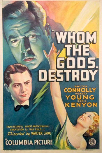 Poster de Filme Quando os Deuses Desfazem (1934)