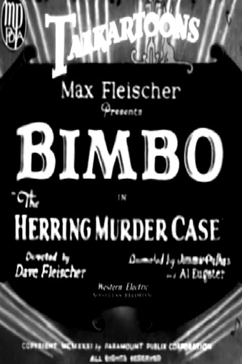 Poster de Curta The Herring Murder Case (1931)