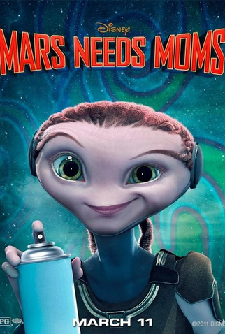 Poster 3 de Filme Marte Precisa de Mães (2011)