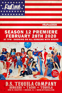 RuPaul’s Drag Race (12ª Temporada) - Poster / Capa / Cartaz - Oficial 2