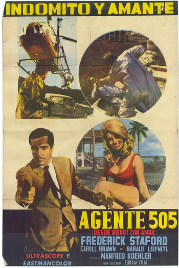  de Filme Agent 505 - Todesfalle Beirut (1966)