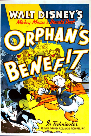 Poster de Curta Orphans' Benefit (1941)