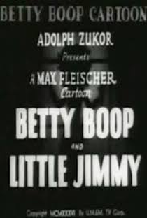 Betty Boop E o Pequeno Jimmy - Poster / Capa / Cartaz - Oficial 1