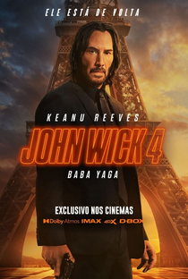 John Wick 4: Baba Yaga - Poster / Capa / Cartaz - Oficial 7