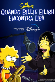Os Simpsons: Quando Billie Eilish Encontra Lisa - Poster / Capa / Cartaz - Oficial 1