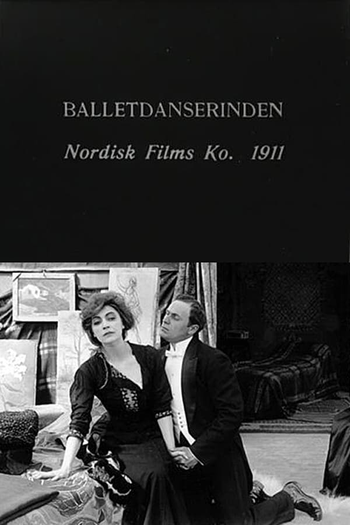Poster de Filme Balletdanserinden (1911)