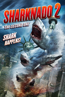 Sharknado 2: A Segunda Onda - Poster / Capa / Cartaz - Oficial 1