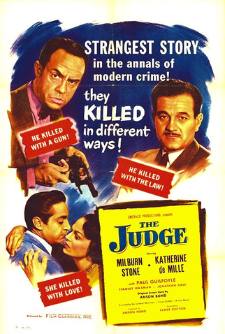 Poster 1 de Filme The Judge (1949)