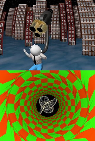 Poster 1 de Curta Psycho City (2014)