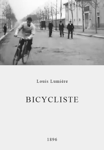 Bicycliste (Bicycliste - Francis Doublier à vélo cours Gambetta, Lyon)