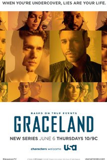 Graceland (1ª Temporada) - Poster / Capa / Cartaz - Oficial 1