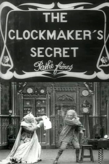 Poster de Curta The Clock-Maker’s Secret (1907)
