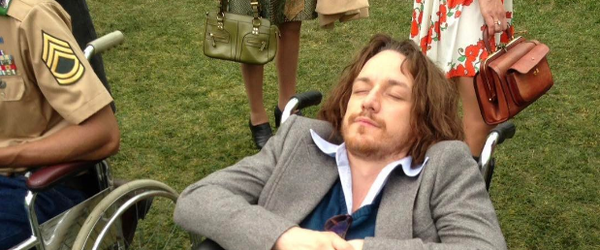 X-Men: Fênix Negra | Primeira foto de bastidores e vídeo de James McAvoy