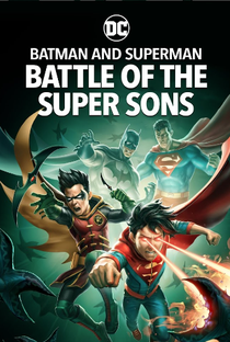 Batman e Superman: Batalha dos Super Filhos - Poster / Capa / Cartaz - Oficial 3