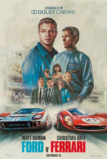 Ford vs Ferrari - Poster / Capa / Cartaz - Oficial 3