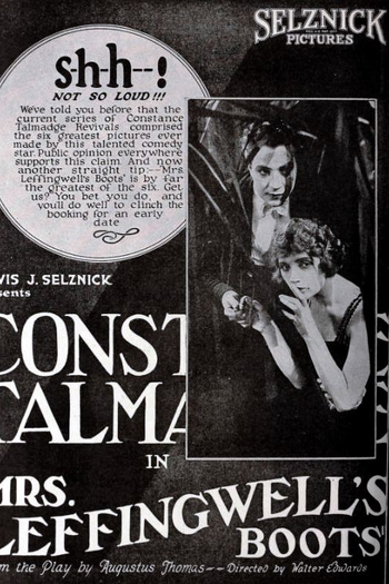Poster de Filme Mrs. Leffingwell's Boots (1918)