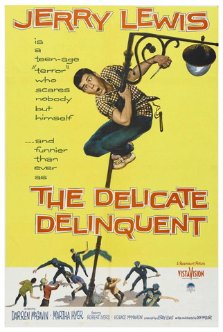 Poster 6 de Filme O Delinquente Delicado (1957)