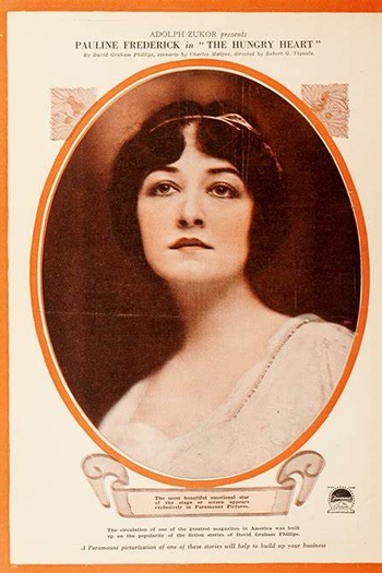 Poster de Filme The Hungry Heart (1917)