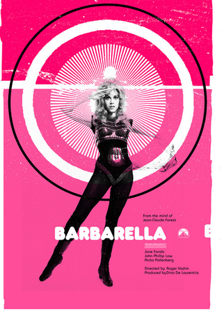 Poster 27 de Filme Barbarella (1968)