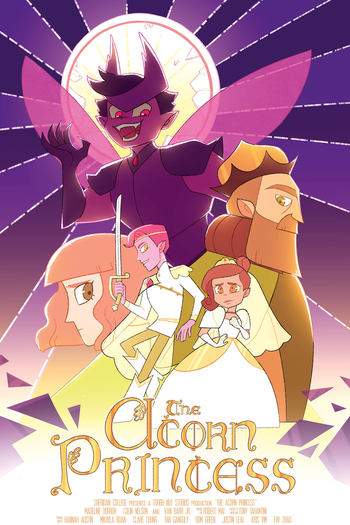 Poster de Curta A Princesa Bolota (2020)