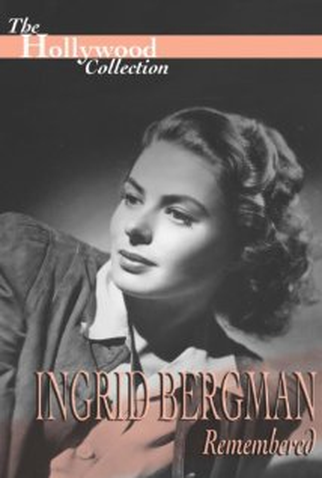 Poster 1 de Filme Ingrid Bergman Remembered (2012)