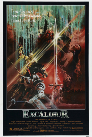Poster 1 de Filme Excalibur (1981)