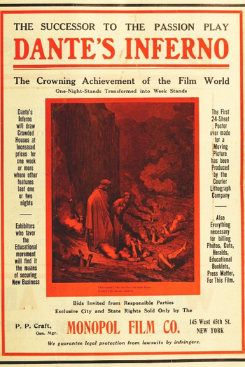  de Filme Inferno (1911)